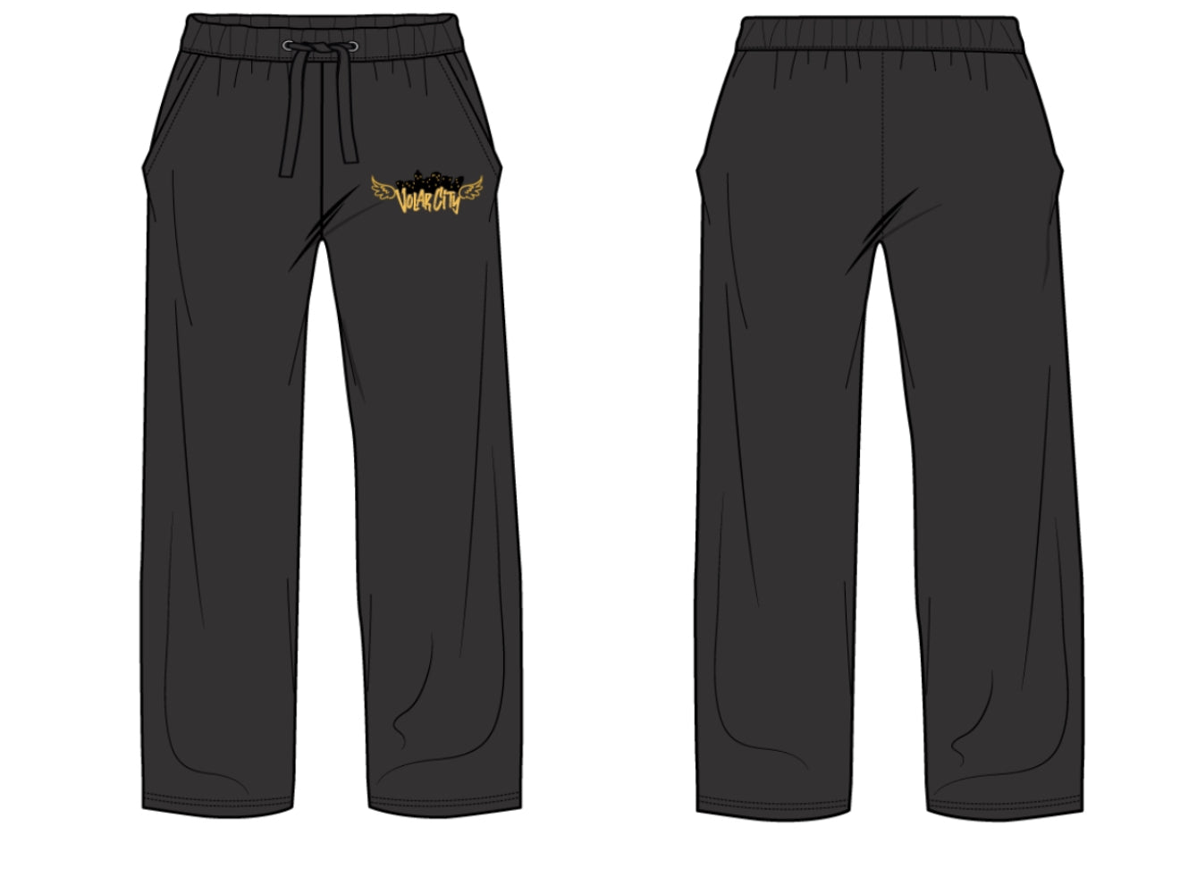 Gray Volar City Pants